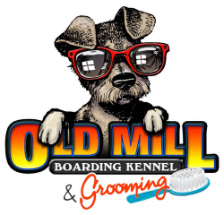 Old Mill Boarding Kennel and Grooming logo